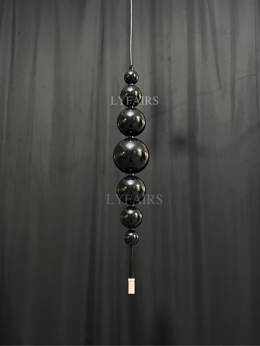 Modern Creative Black/Gold Cluster Glass Pendant Lamp