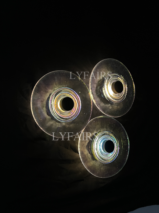 Modern Handcrafted Radiant Glass Wall Lamp