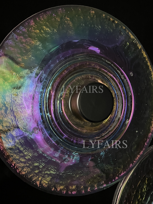 Modern Handcrafted Radiant Glass Wall Lamp