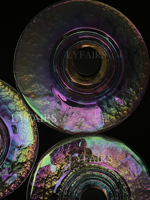 Modern Handcrafted Radiant Glass Wall Lamp