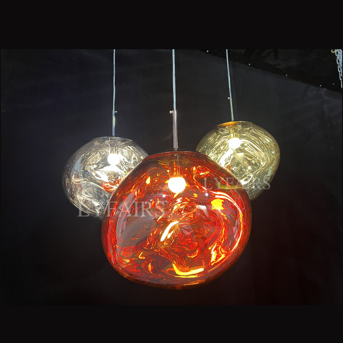 Modern Rock Acrylic Special Shape Pendant Lighting Fixtures (Whole Set)