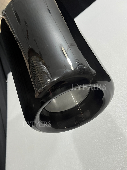 Modern Single Smoke Gray Glass Pendant