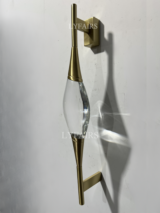 CSA-certified Modern Stick Crystal Wall Lamp
