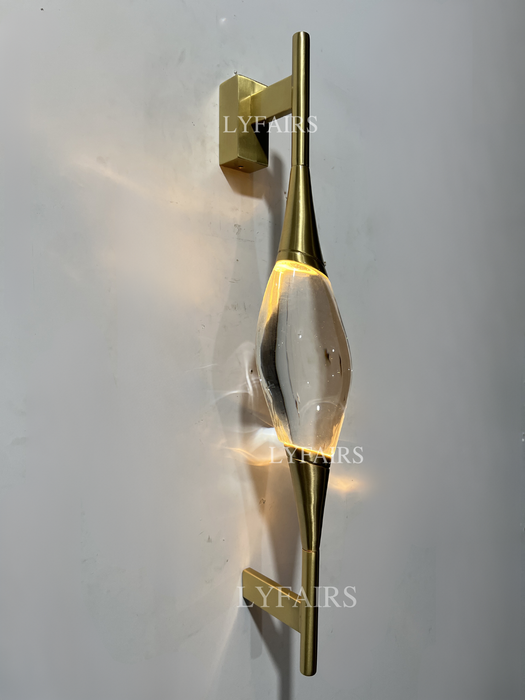 Modern Stick Crystal Wall Lamp