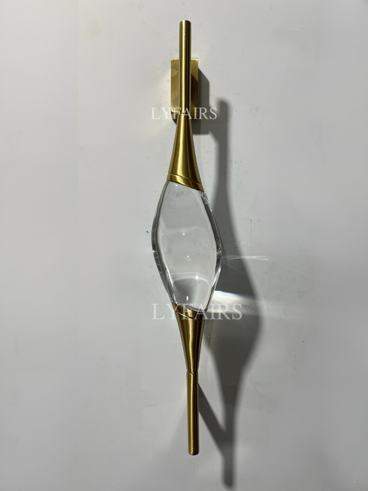 Modern Stick Crystal Wall Lamp