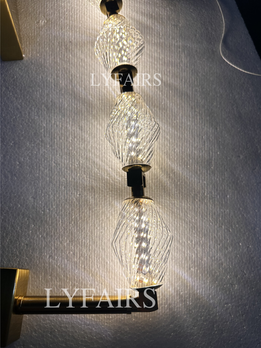 Modern Luxury Necklace Glass Wall Sconce