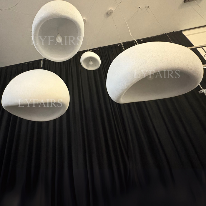 Nordic Minimalist Art Mushroom Cloud Pendant Light for Living/Dining Room/Bedroom