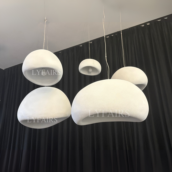 Nordic Minimalist Art Mushroom Cloud Pendant Light for Living/Dining Room/Bedroom