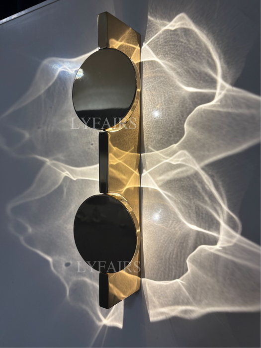 Ripple Rotating Ambient Wall Sconce for Bedroom