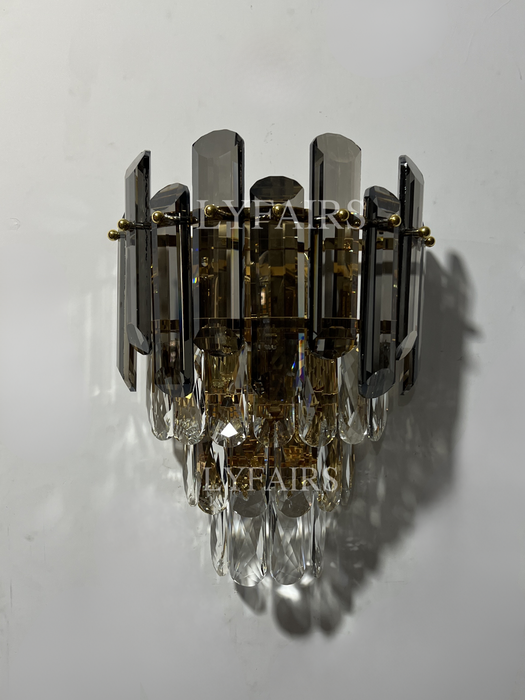 Lampadario di cristallo da incasso a soffitto