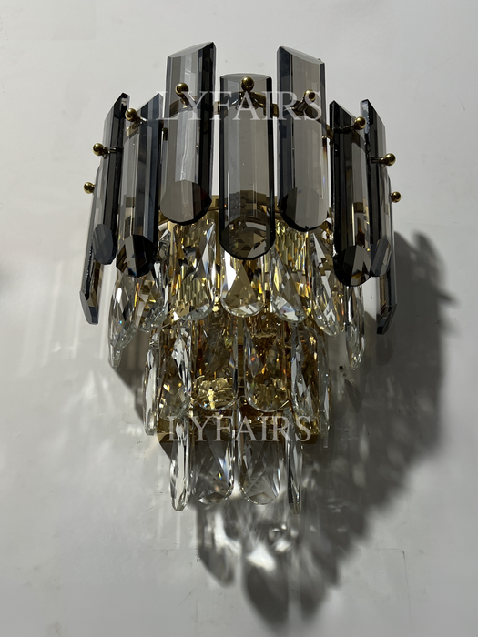 Lampadario di cristallo da incasso a soffitto