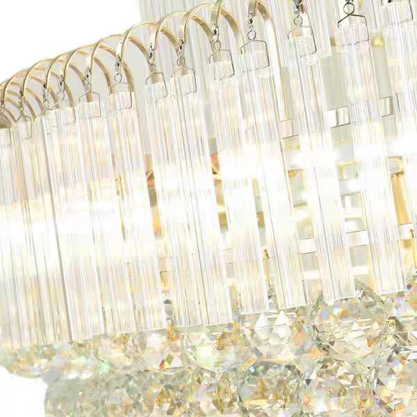 Customized Gold Era Crystal Chandelier