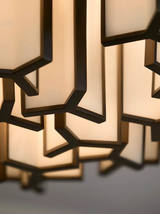 Customized Vertical Acrylic Chandelier