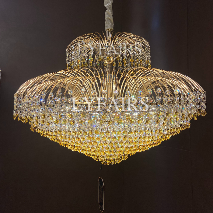 Luxury Fortune Tree Crystal Chandelier for Living Room/Staircase/Foyer