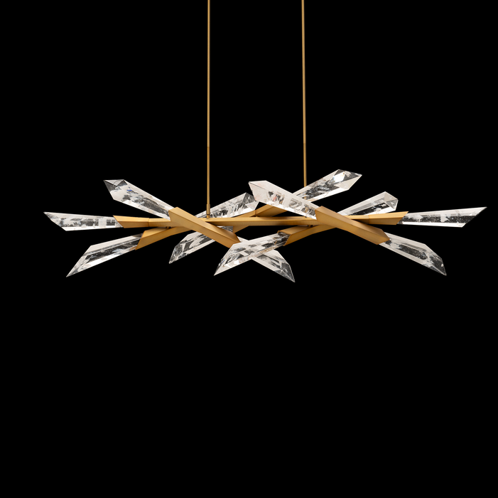 Luxury Sputnik/Linear Crystal Chandelier for Living Room/Dining Room/Bedroom