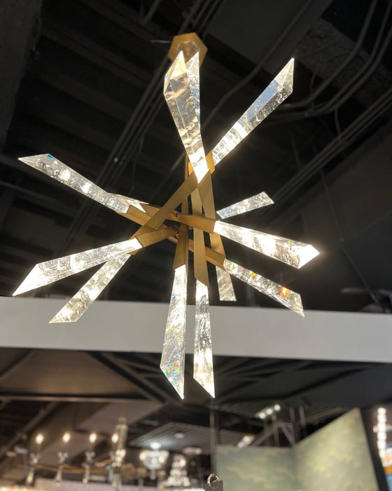 Luxury Sputnik/Linear Crystal Chandelier for Living Room/Dining Room/Bedroom