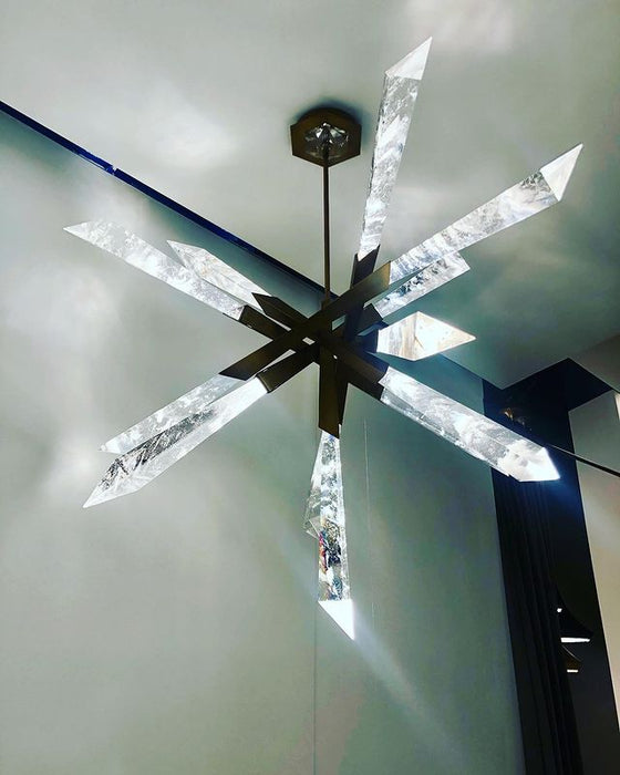 Luxury Sputnik/Linear Crystal Chandelier for Living Room/Dining Room/Bedroom
