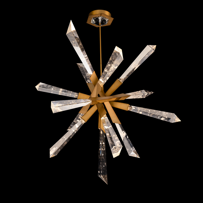 Luxury Sputnik/Linear Crystal Chandelier for Living Room/Dining Room/Bedroom