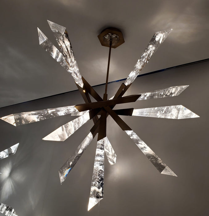 Luxury Sputnik/Linear Crystal Chandelier for Living Room/Dining Room/Bedroom