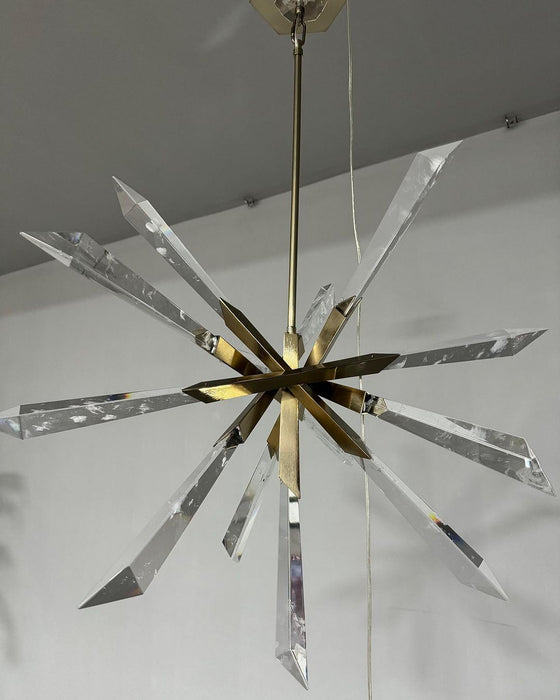 Luxury Sputnik/Linear Crystal Chandelier for Living Room/Dining Room/Bedroom