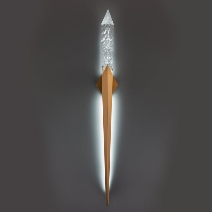 Luxury Torch Crystal Wall Lamp