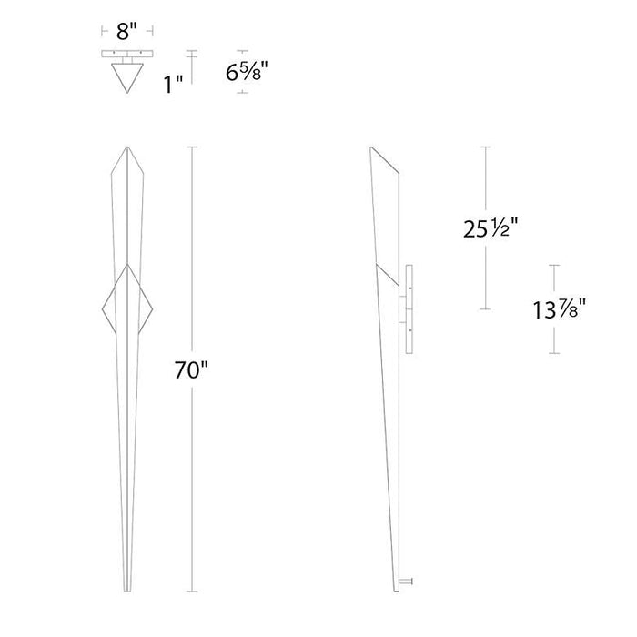 Luxury Torch Crystal Wall Lamp