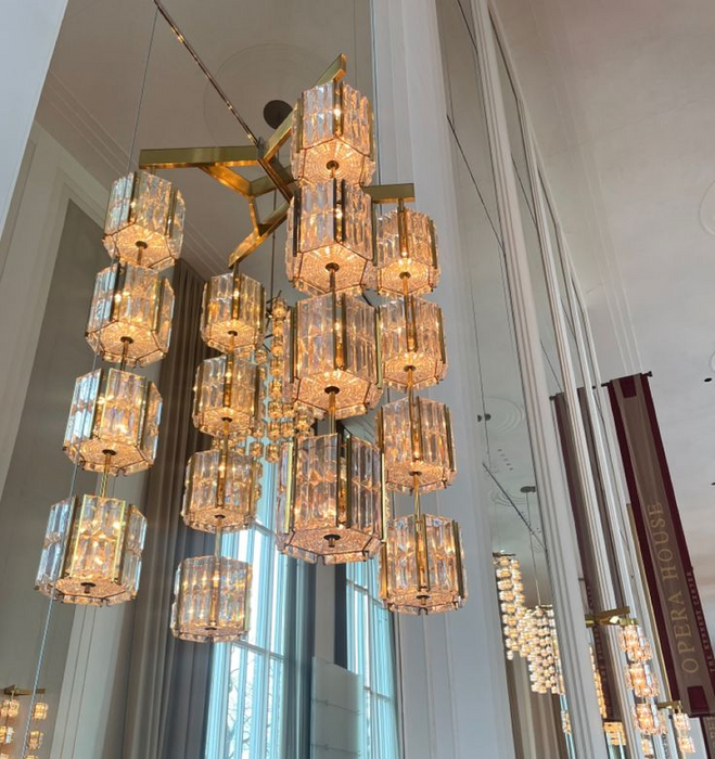 Modern Crystal Lanterns Wall Lamp