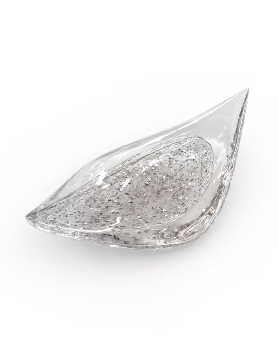 Modern Floating Glass Leaves Chandelier for High Ceiling/Hotel/Restaurant