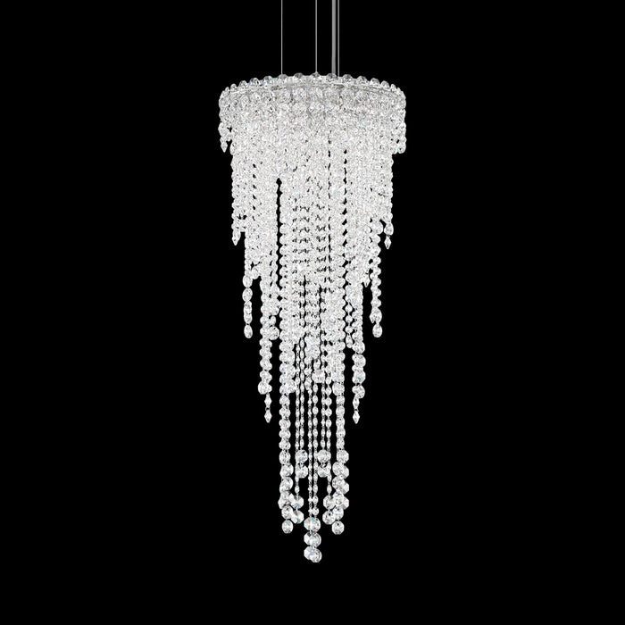 Modern Waterfall Crystal Tassel Pendant