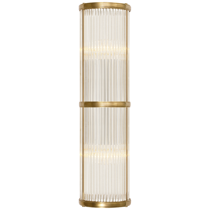 Modern 1/2/3-tier Glass Rods Wall Lamp