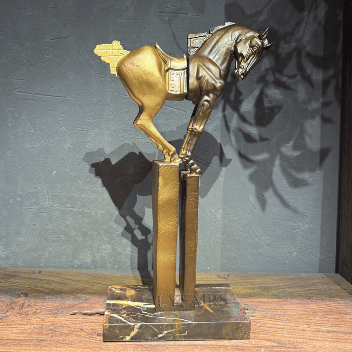 Fragmented Equine Equestrian Sculpture