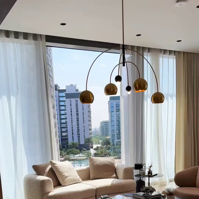 Modern Creative Cosmic Sputnik Chandelier for Living Room/Bedroom