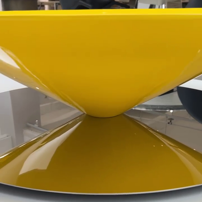 French Conical Hovering Flying Saucer Coffee Table