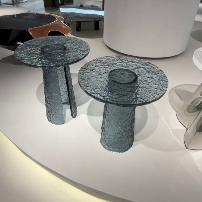 Modern Art Design Ripple Acrylic Coffee Table