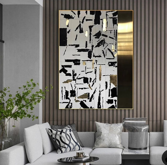 Gold Foil Wall Decor Painting