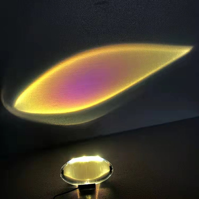 Lámpara de mesa con diseño de lágrimas de ángel 