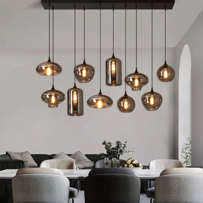 Modern Glass Lamp Designer Models Coffee, Dining Bar/Table Scandinavian Chandelier