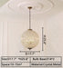 D17.7"*H25.6" chandelier,chandeliers,round,ball,sphere,crystal,metal,light luxury,vintage style,living room/dining room/entryway