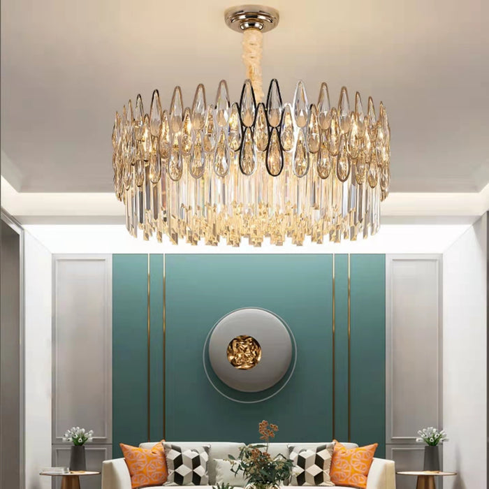 2022 New Arrival Crystal Chandelier Modern Living Room Ceiling Light