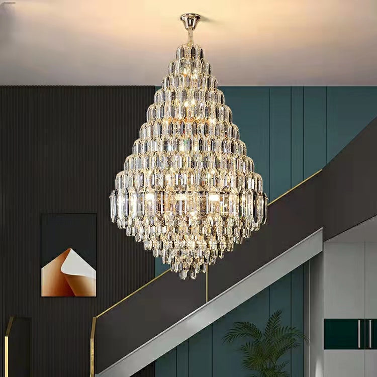 large foyer chandelier