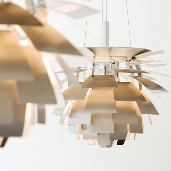Lámpara de araña de piña moderna escandinava recomendada por el diseñador para estudio/sala de estar/restaurante/hotel