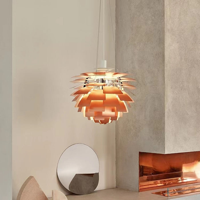 Designer Recommended Scandinavian Modern Pinecone Chandelier for Study / Living Room / Restaurant / Hotel