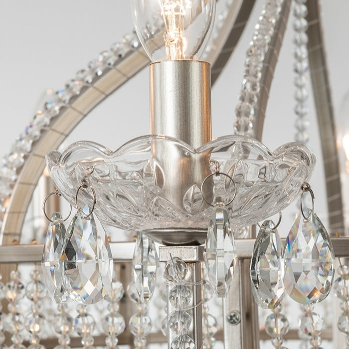 Lampadario a lanterna in ferro con candela vintage nordico di lusso leggero per soggiorno/sala da pranzo/camera da letto