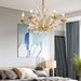 chandelier,chandeliers,flower,branch,candle,art,new,romantic,elegent,cute,living room,dining table,bedroom