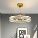 chandelier,chandeliers,fan light,fan,round,ring,metal,crystal,dining table,living room,designer recommend