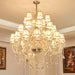 chandelier,chandeliers,extra large,large,oversize,big,huge,foyer,duplex hall,two-story foyer,loft,candle,branch,raindrop,pendent,crystal,metal