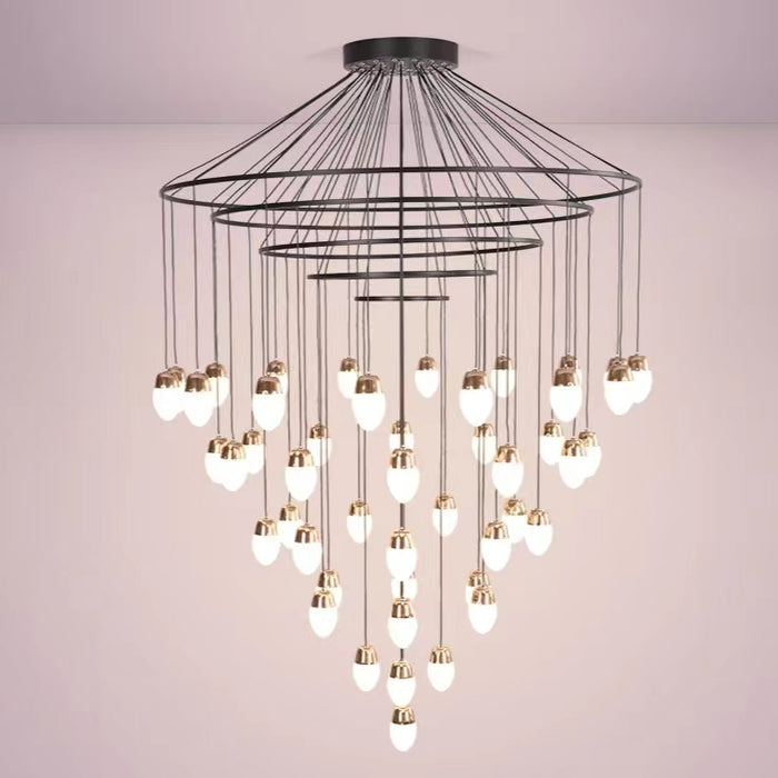 Extra Large Post-Modern Multi-tier Chandelier for High-ceiling Room/Stairs