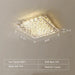 square: W22.0" chandelier,chandeliers,flush mount,ceiling,crystal,metal,extra large,large,big,huge,rectangle,square,luxury
