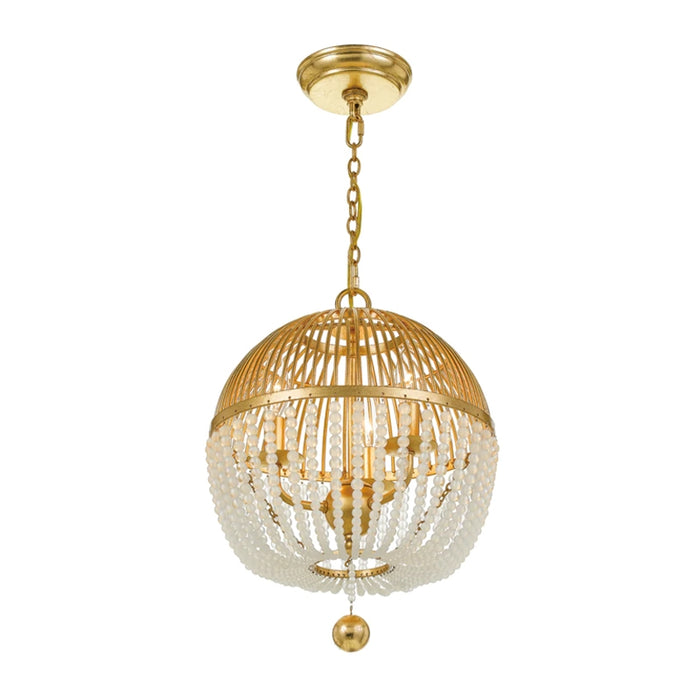 Lámpara colgante de vela con cuentas de madera, luz esférica bohemia, para dormitorio/vestíbulo/entradas/sala de estar