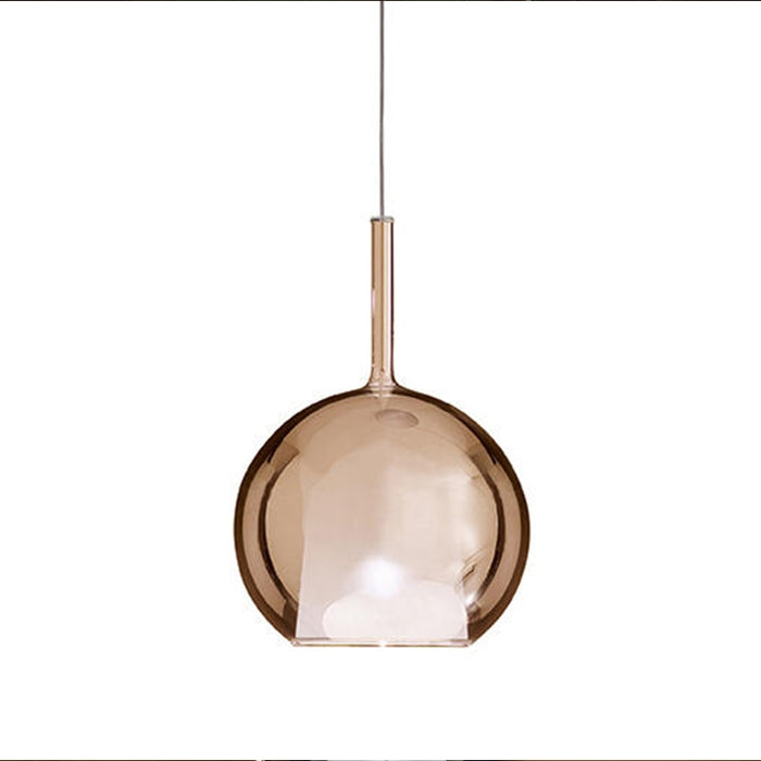 Lampadario lungo con scale luminose combinate in vetro a bolle nordiche per soggiorno/comodino/sala da pranzo/scale